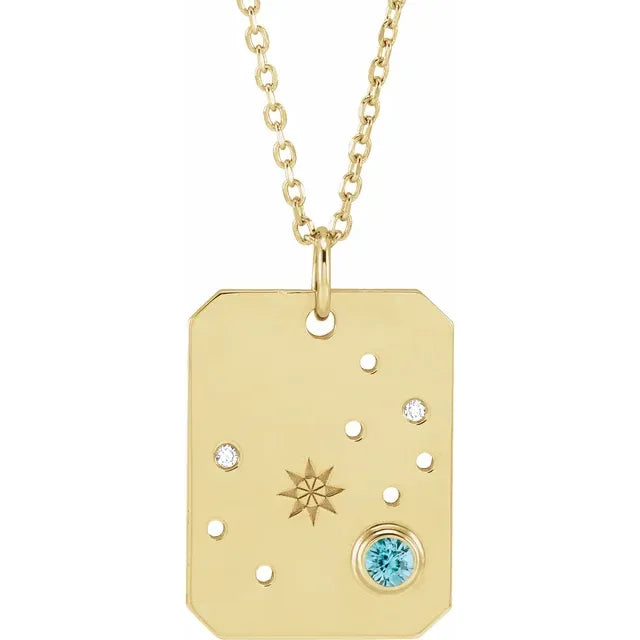 Zodiac Constellation Necklace Collection