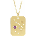 Zodiac Constellation Necklace Collection