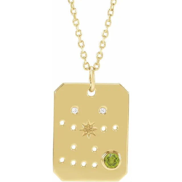 Zodiac Constellation Necklace Collection