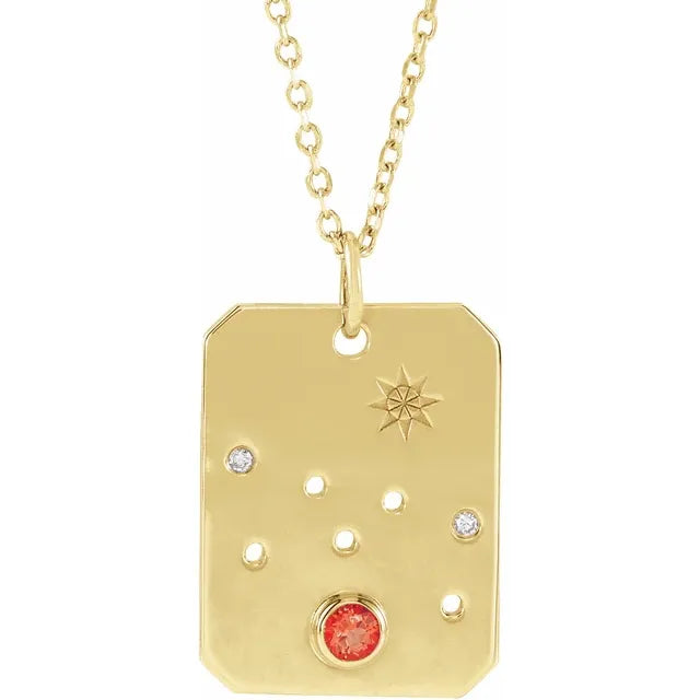 Zodiac Constellation Necklace Collection