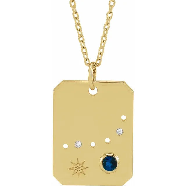 Zodiac Constellation Necklace Collection
