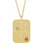 Zodiac Constellation Necklace Collection