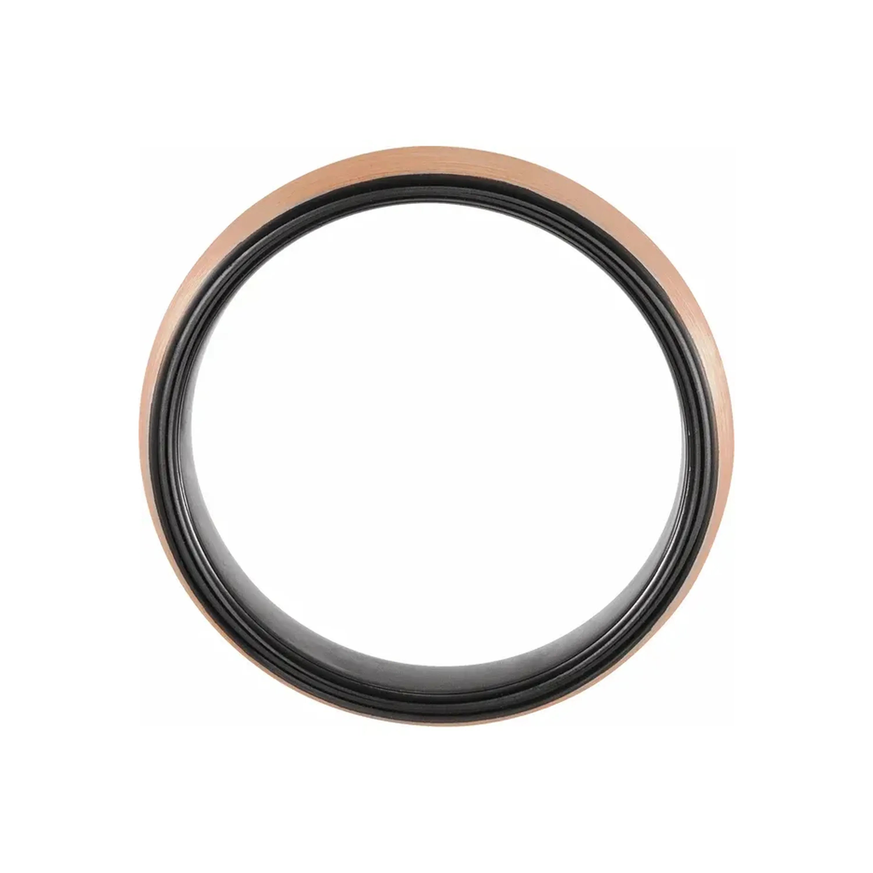 18K Rose Gold PVD & Black PVD Tungsten Secondary image