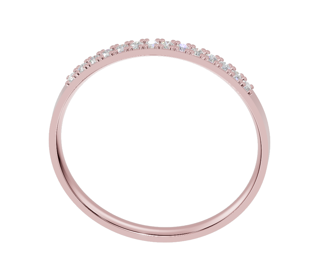 Stacking Ring - Diamond Line